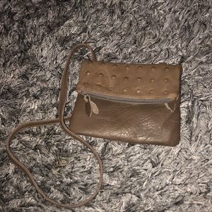 ☀️Tan leather crossbody